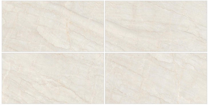 Digital Vitrified Tiles Code Sagon Bianco (600x1200 mm) Carving Endless