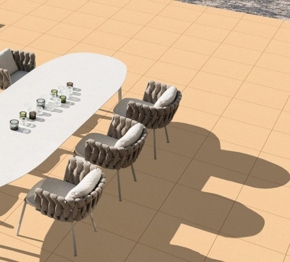 Digital Parking Tiles Code Sandstone Bronze (600X600 mm) 12mm