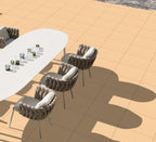 Digital Parking Tiles Code Sandstone Bronze (600X600 mm) 12mm