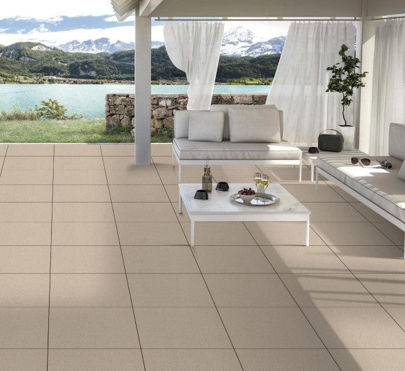 Digital Parking Tiles Code Sandstone Copper (600X600 mm) 12mm