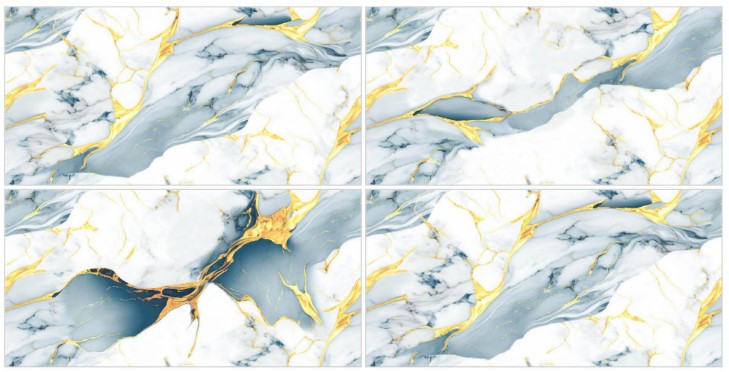 Digital Vitrified Tiles Code Seloma Aqua (600x1200 mm) Carving Endless