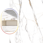 Digital Vitrified Tiles Code Soul white (1200x1800 mm) Glossy