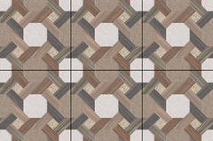 Digital Parking Tiles Code Sp-763 (400x400mm)