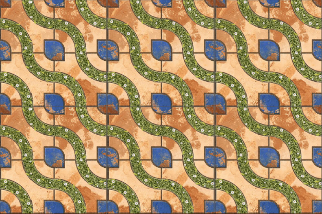 Digital Parking Tiles Code Sp-801 (400x400mm)