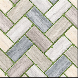 Digital Parking Tiles Code Sp-849 (400x400mm)