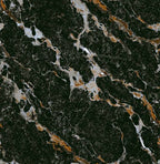 Digital Vitrified Carving Tiles Code Sparkle Black (600x600 mm) Carving