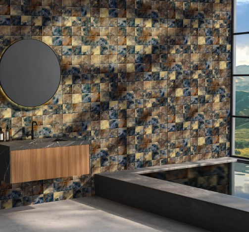 Digital Swimming Pool Tiles Code Squara-02 (300x300mm)