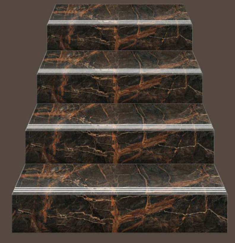 Digital Step & Riser Tiles Code 1104 (1X3 Feet)