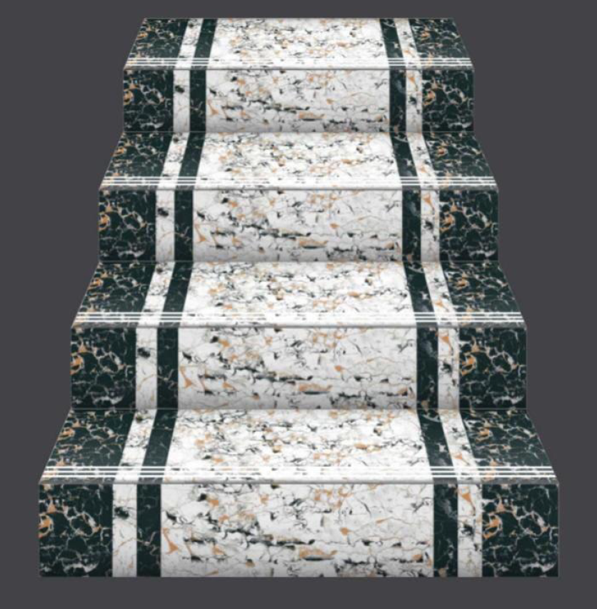 Digital Step & Riser Tiles Code 1159 (1X3 Feet)