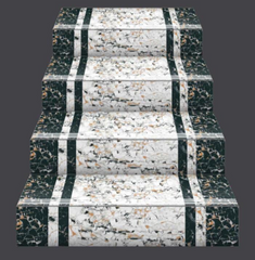 Digital Step & Riser Tiles Code 1159 (1X3 Feet) Matt