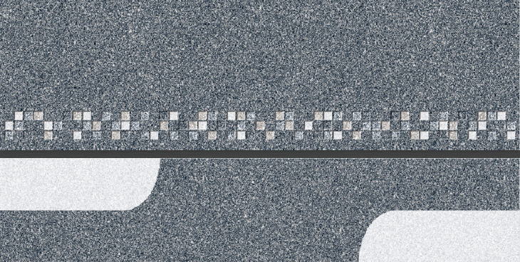 Digital Step & Riser Tiles Code 1302 (1X3 Feet)