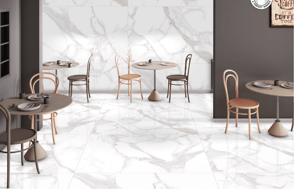 Digital Vitrified Tiles Code Staturio Violla (1200x1800 mm) Glossy