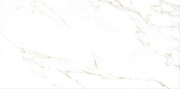 Digital Vitrified Tiles Code Statuario Glenze (600x1200 mm) Carving Endless