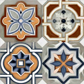 Digital Moroccan Tiles Code MC 183 (300x300mm)