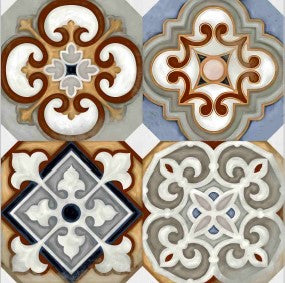 Digital Moroccan Tiles Code MC 183 (300x300mm)