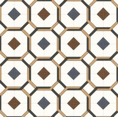 Digital Porcelain Tiles Code Geometric Diamond (600x600 mm) Matt