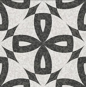 Digital Porcelain Tiles Code Thump Black (600x600 mm) Matt
