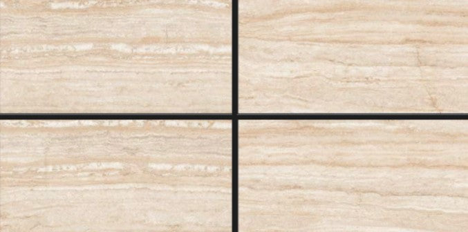 Digital Vitrified Tiles Code Terrazo Crema (600x1200 mm) Glossy