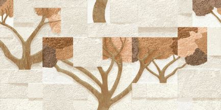 Digital Elevation Tiles Code Tree 05 (300x600 mm) High Depth