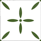 Digital Moroccan Tiles Code URBAN GREEN DÉCOR (300x300mm)