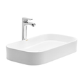 Cera Catmax Modern Large Thin-Rim Ceramic Table Top Wash Basin (Snow White - 650x380mm - S2020159)