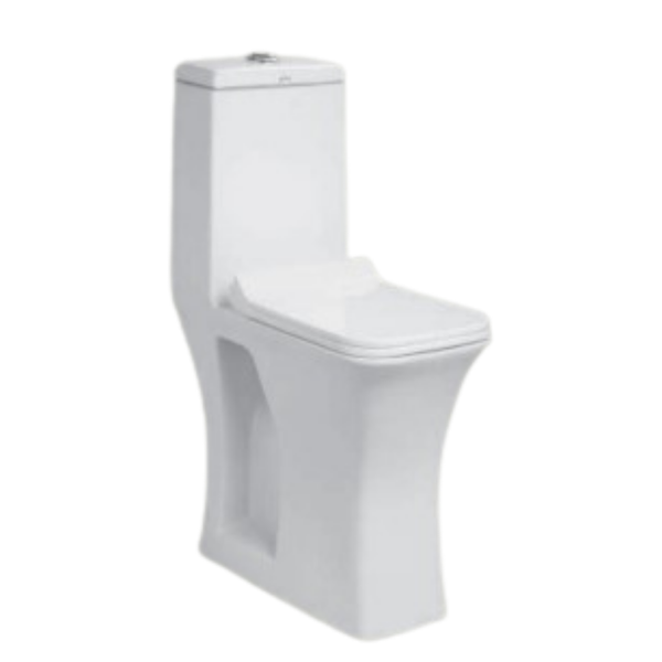 OTTO Alfa Ceramic Rimless Western Commode