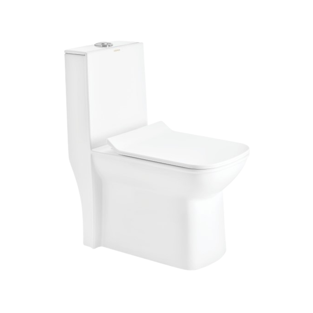 Cer Commode Cera Chanel Rimless One Piece Commode | Premium Single Piece Floor Mou ...