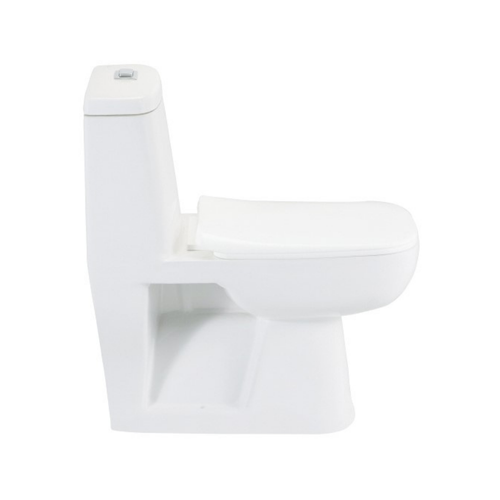 Cera Campbell 110 mm S Trap One Piece Commode S1013157 | Premium Single Piece Floor Mounted Western Toilet