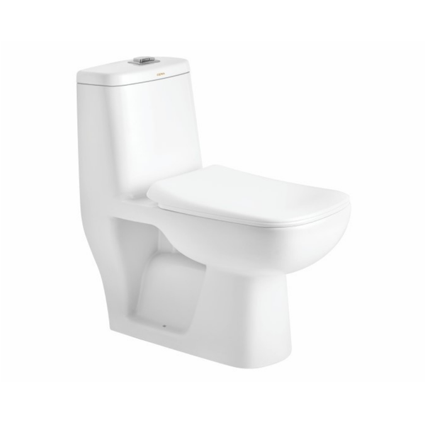 Cera Campbell 110 mm One Piece EWC With Soft Close Seat Cover