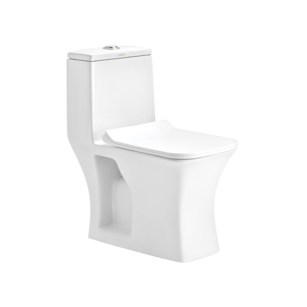 Cera Captor 220 mm One Piece EWC With Soft Close Seat Cover