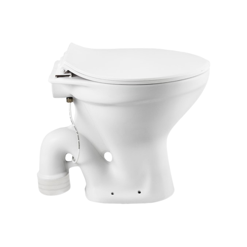 Cera Conventional EWC S1057101 | Floor Mounted Western Commode with Built-in Jet Spray