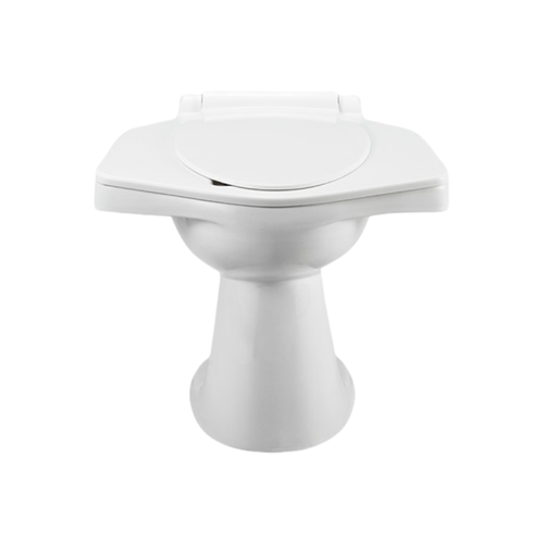 Cera Universal S Trap EWC S1053106 | Floor Mounted Western Toilet with Seat Cover