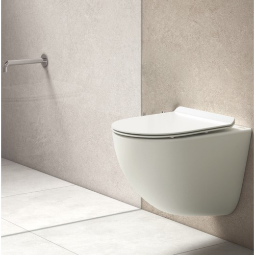 Cera Carnival Modern Rimless Wall-Mounted Sanitation Bowl (Snow White - 510x365mm - S1043144)