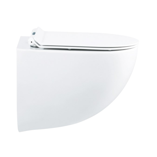 Cera Carnival Rimless Wall hung EWC with Duroplast slim seat cover