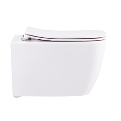 Cera Carlton Wall hung EWC with Duroplast slim seat cover