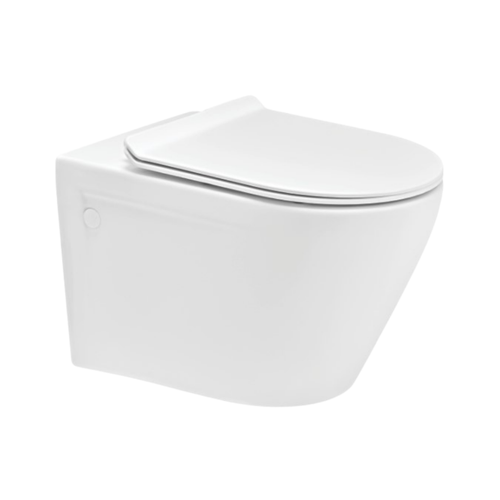 Cera Camel Modern Rimless Wall-Mounted Sanitation Bowl (Snow White - 555x370mm - S1044167)
