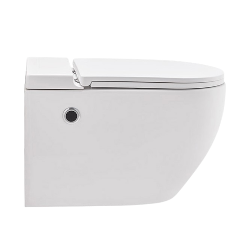 Cera Crios Modern Tankless Wall-Mounted Sanitation Bowl (Snow White - Rimless P-Trap - S1045102)