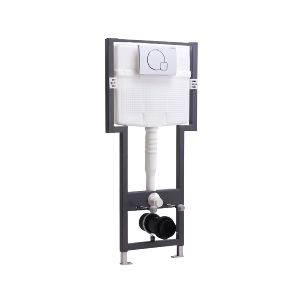 Cera Concealed cistern Chevron with full frame