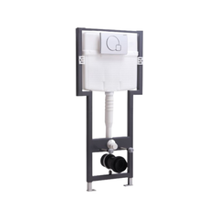 Cera Concealed cistern Chevron with full frame