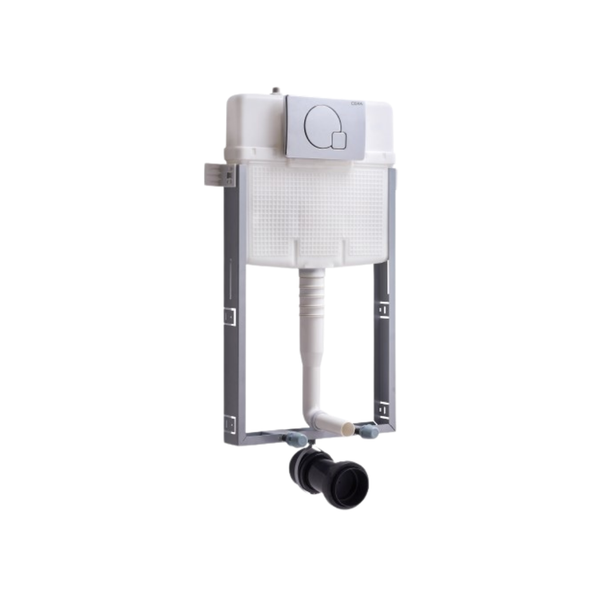 Cera Concealed cistern Chevron with half frame