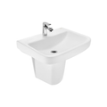 Cera Cackle Wash basin with half pedestal