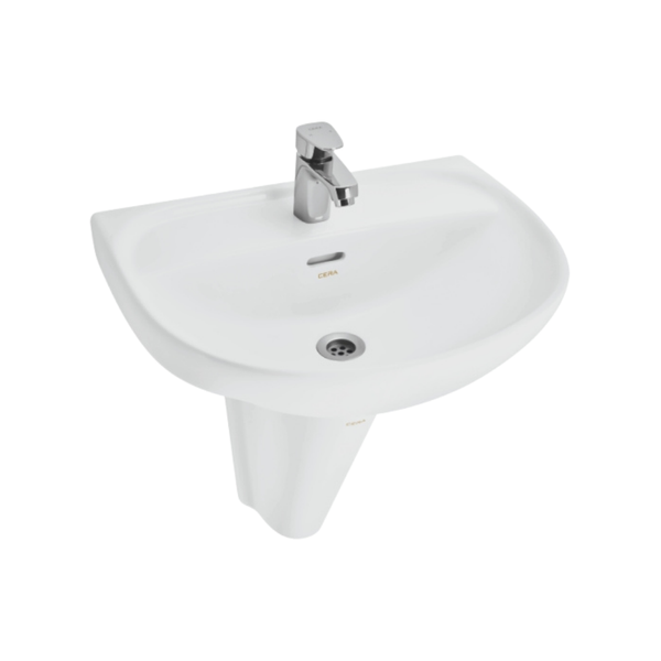 Cera Clair with Clio Half Pedestal