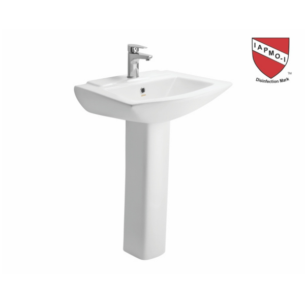 Cera Concord Wash basin with full pedestal