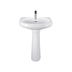 Cera Cornet Wash basin with full pedestal