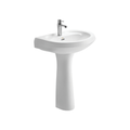 Cera Cornet Wash basin with full pedestal