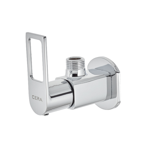Cera Winslet Brass Wall-Mounted Quarter-Turn Angle Valve with Wall Flange (F1099201)