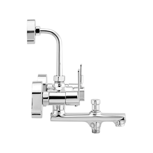 Cera Winslet Brass 3-in-1 Wall Mixer Valve with L-Bend Pipe (F1099403)