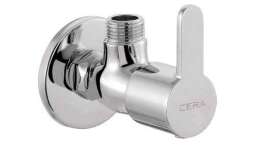 Cera Victor Brass Angle Valve with Wall Flange (F1015201)