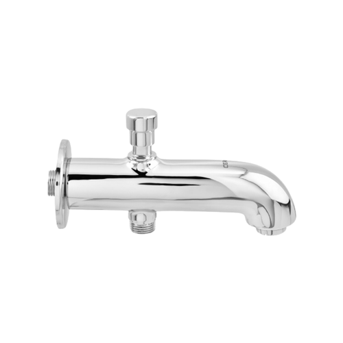 Cera Bath Tub Spout with Diverter Button and Wall Flange (F2004662)