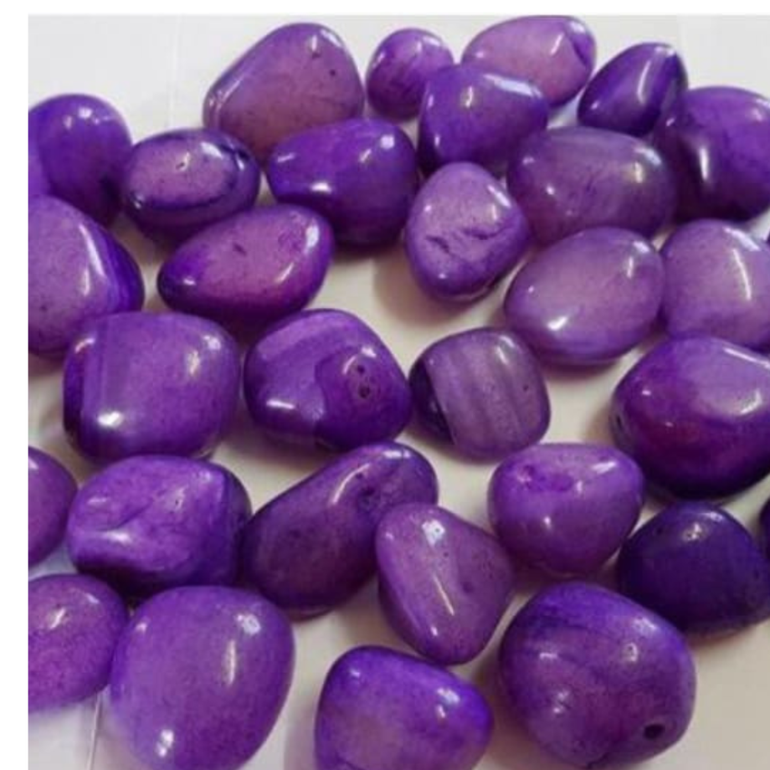 Pebbles Purple Oynx Polished